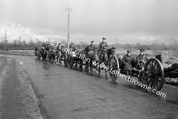 TROOPS AT THE CURRAGH ON HORSEBACK